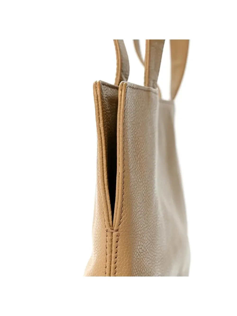 Chanel Caviar Timeless Cc Tote Beige #342495C13B